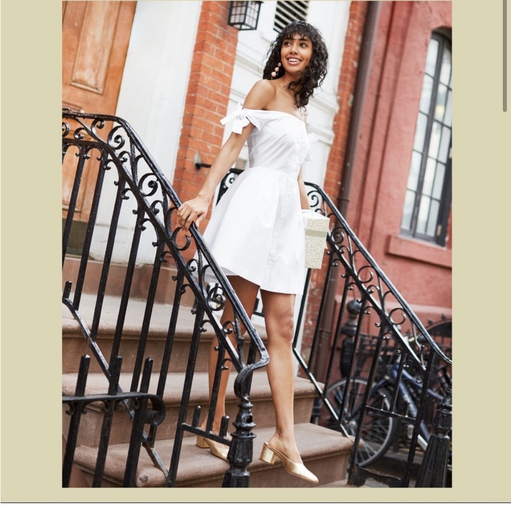 Club Monaco Ahnn off-shoulder dress